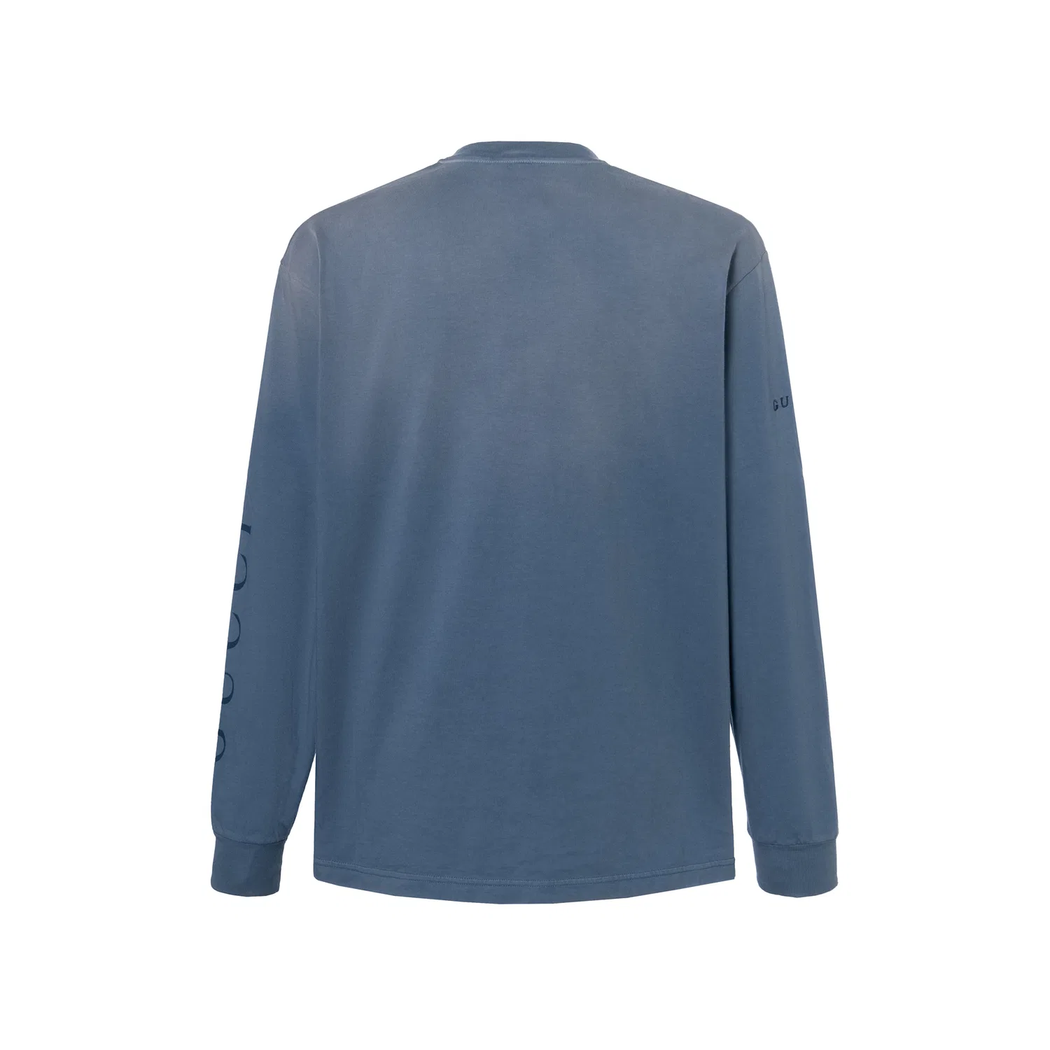 Футболка мужская GUCCI crew neck moderate, синяя — фото 3
