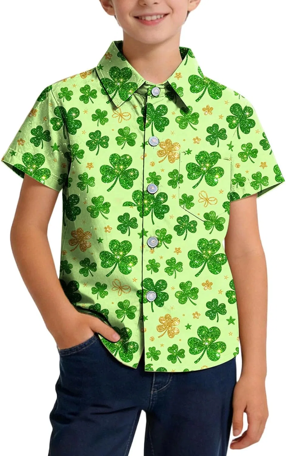 Футболка с коротким рукавом St. Patrick's Day, Zzalalana, мультиколор