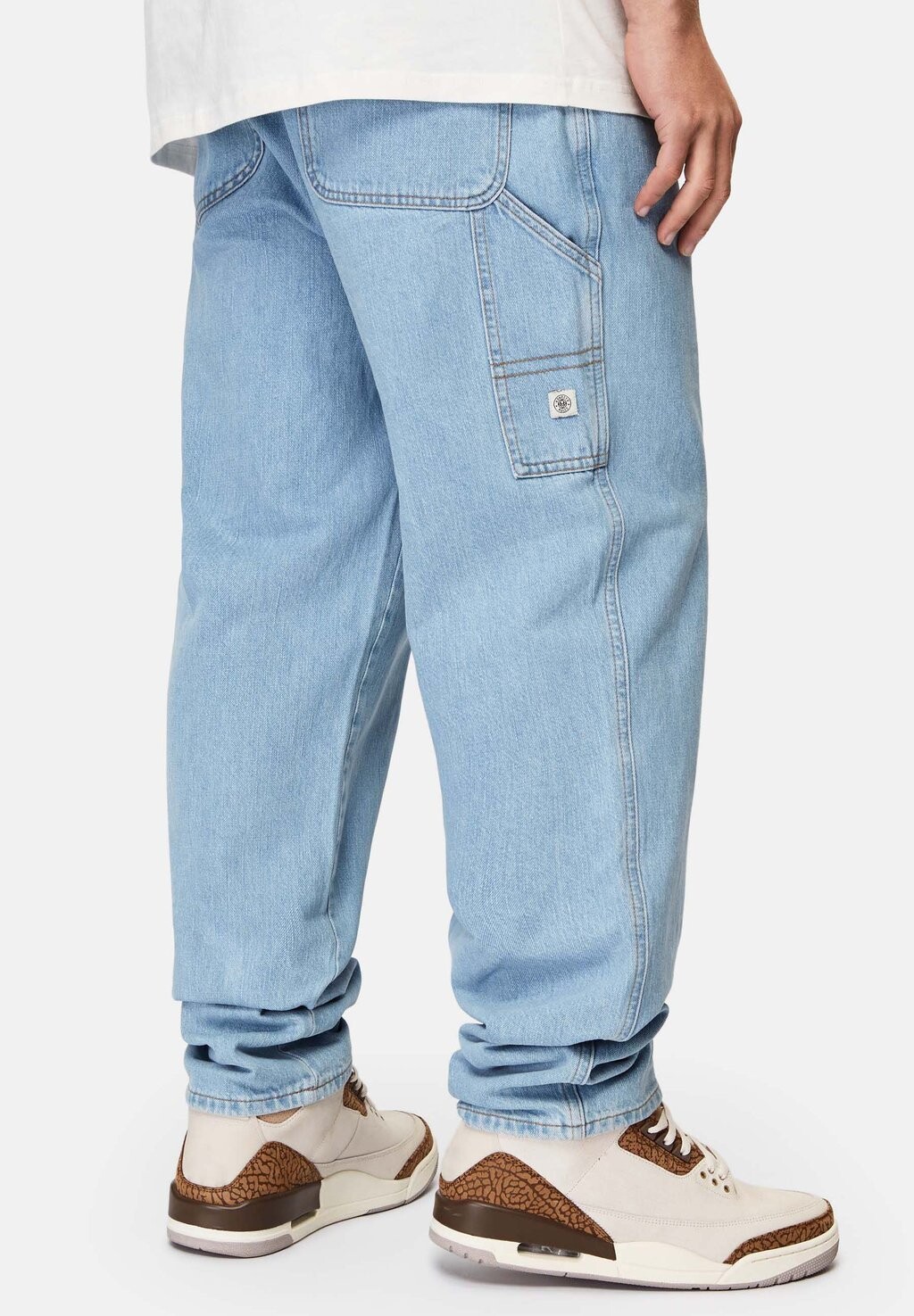 

Джинсы свободного кроя WORKER BAGGY UNISEX Honesty Rules, светло-голубой
