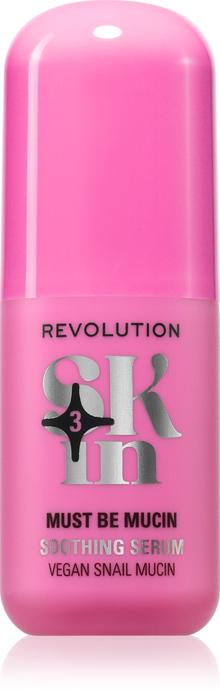 

Успокаивающая сыворотка с муцином улитки Go Gentle Vegan, успокаивающая сыворотка с увлажняющим эффектом Revolution Skincare, 30 мл