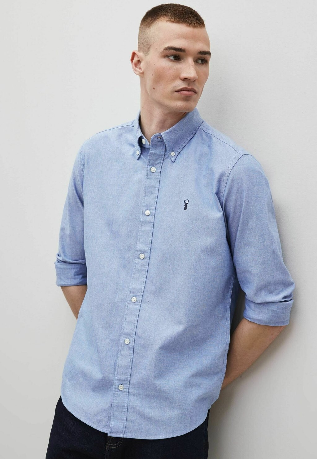 

Рубашка LONG SLEEVE Next, цвет light blue