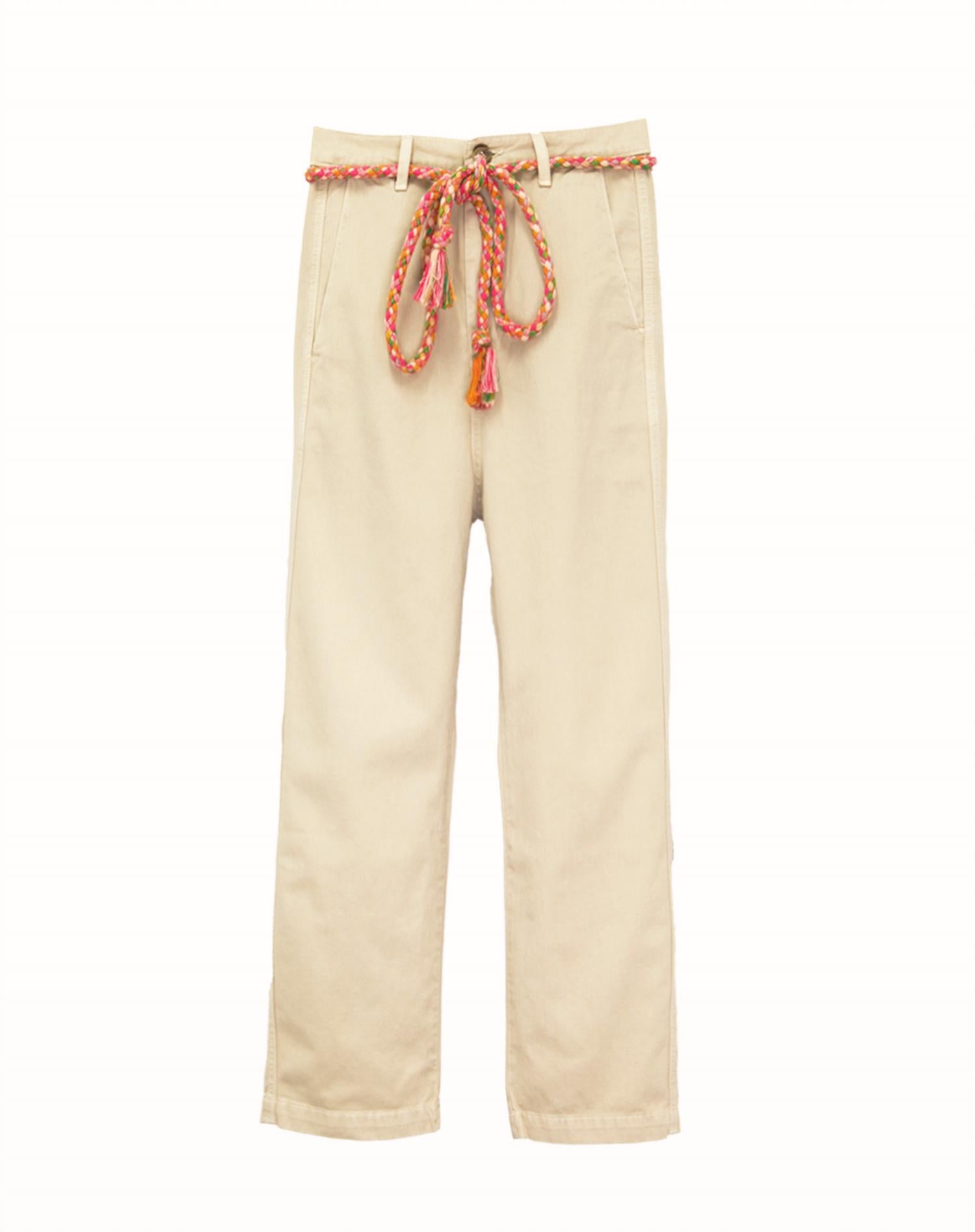 

Гармент-дайд брюки Chino Ranger в выстиранном хаки THE GREAT