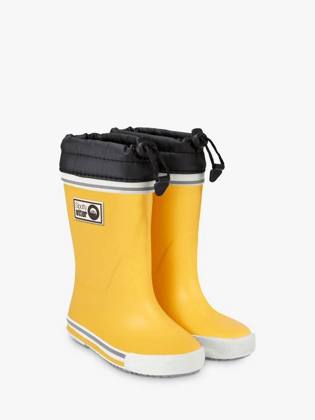 

Детские резиновые сапоги Forest Leader с флисовой подкладкой Spotty Otter, Yellow