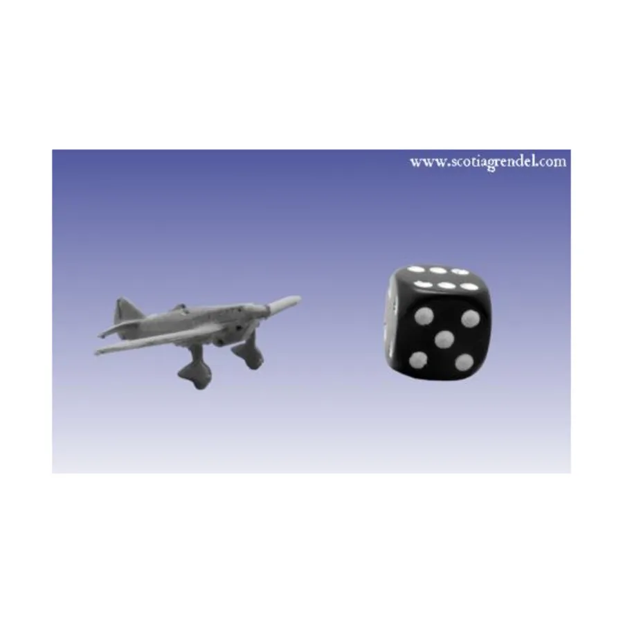 

Девуатин D510, Collectair Miniatures - WWII Aircraft - France (1:300)