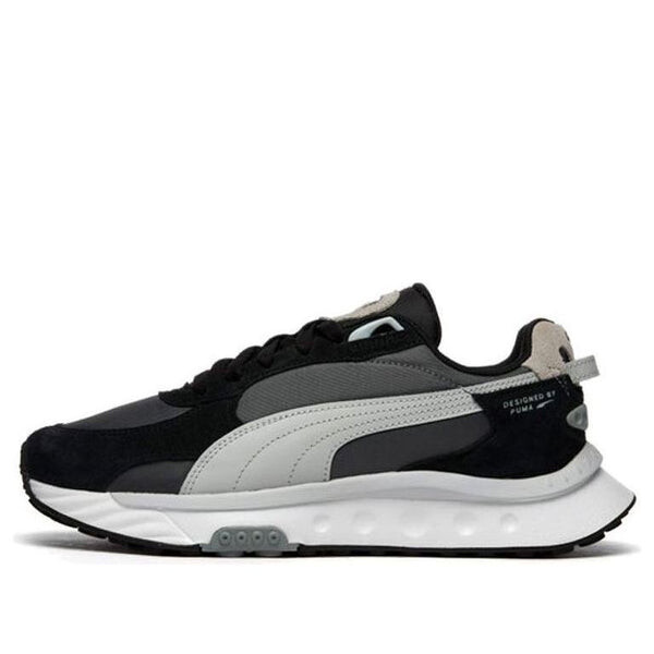 

Кроссовки wild rider 'rollin' - black castlerock' Puma, черный