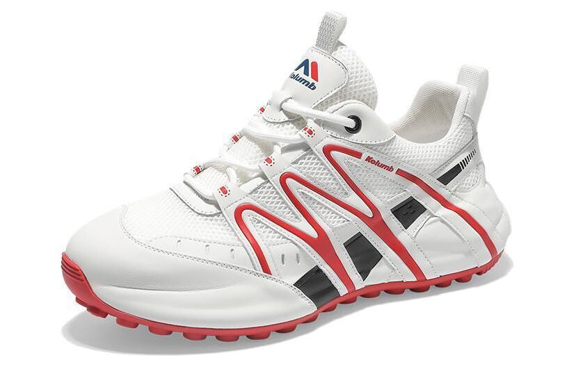 

Кроссовки KOLUMB Casual Shoes Men Low-Top, Красный, Кроссовки KOLUMB Casual Shoes Men Low-Top