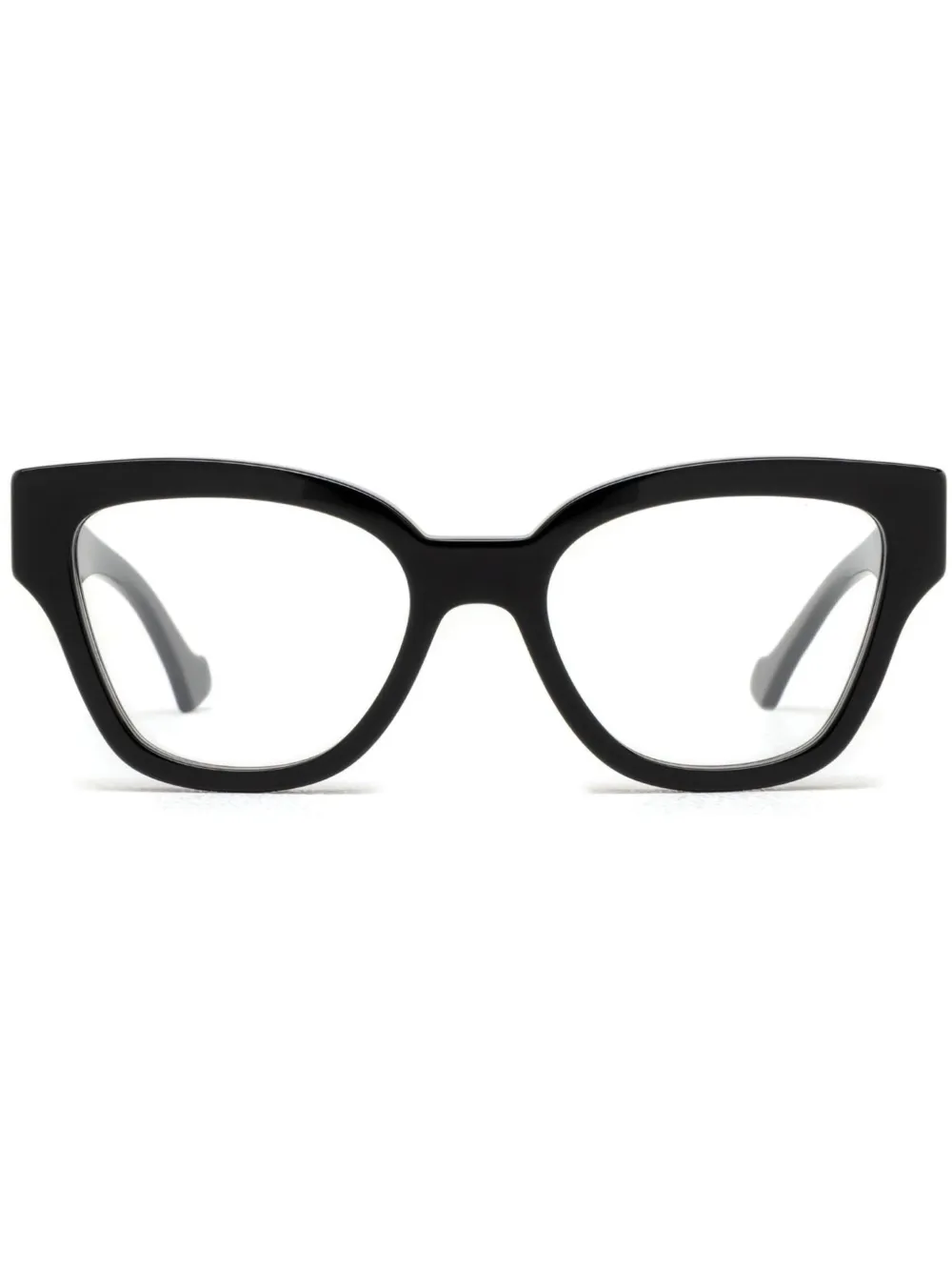 

Очки в геометричной оправе Gucci Eyewear, черный