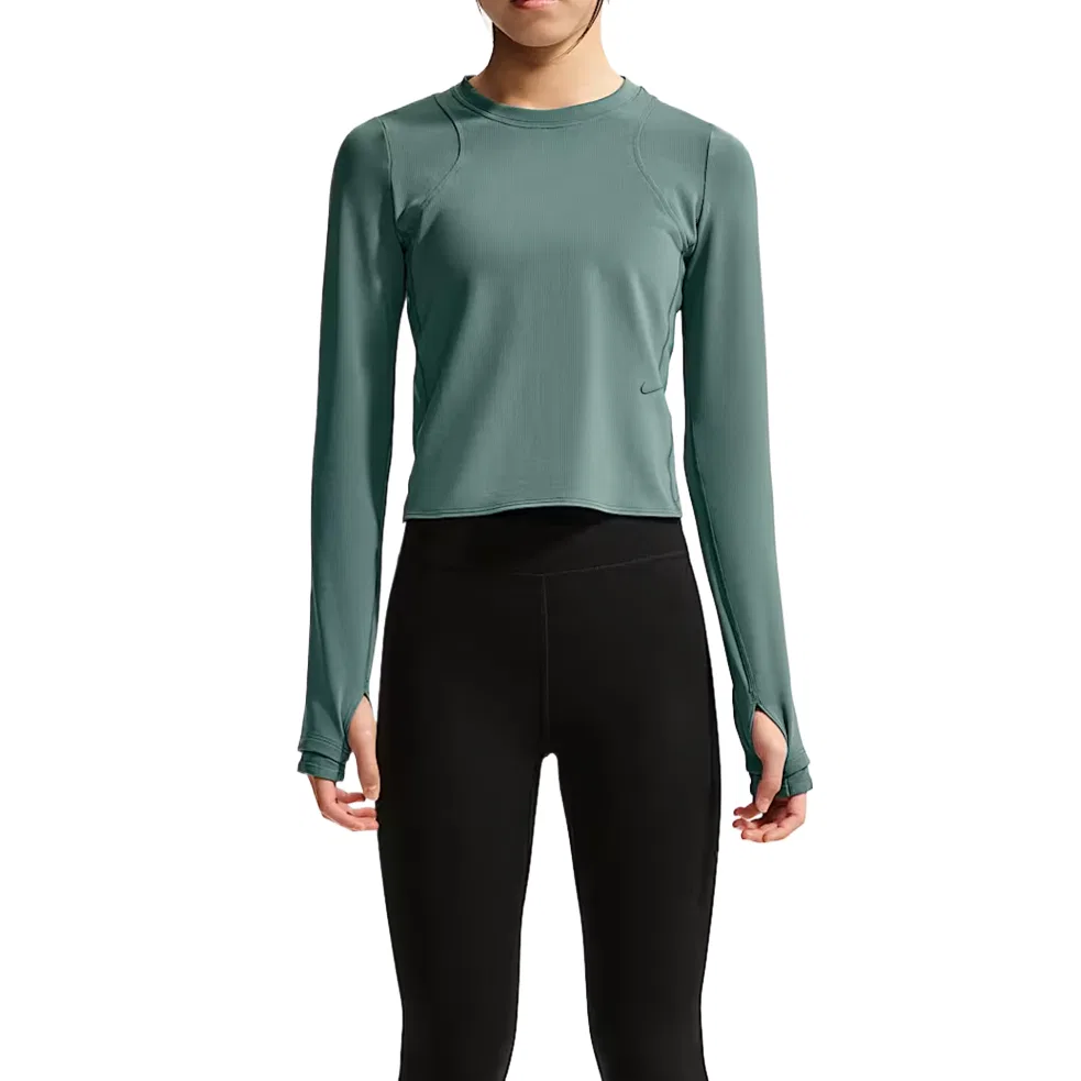 Футболка детская быстросохнущая Nike Quick Dry Crew Neck Mineral Slate Blue