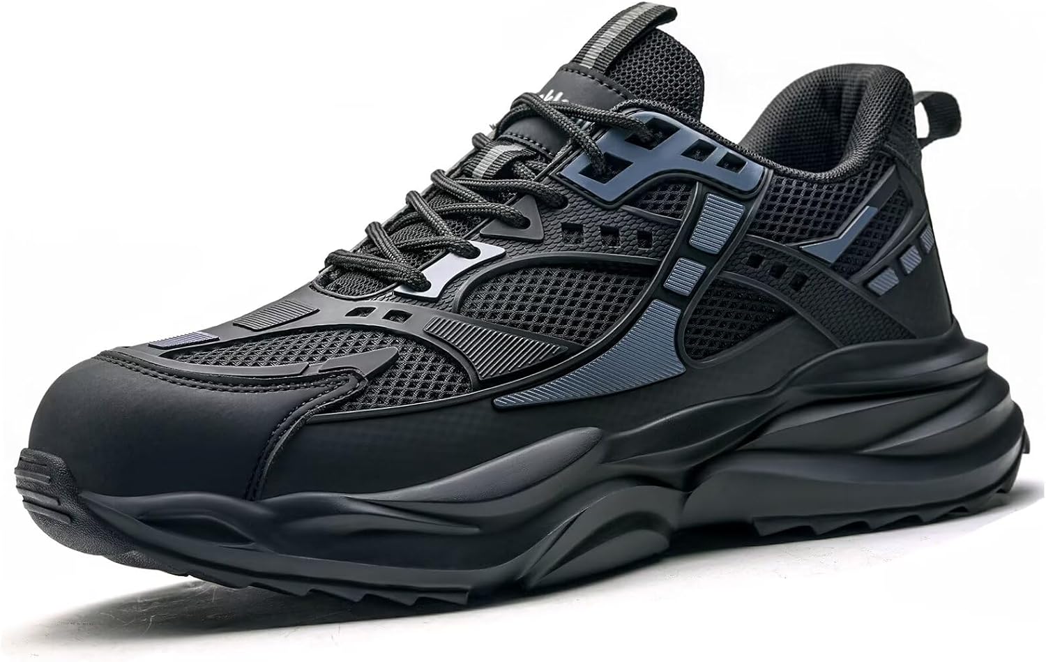 

Стальные ботинки Blacklonng с защитным носком для мужчин и женщин, легкие, удобные, противоскользящие кроссовки, устойчивые к проколам, неразрушимые, черный