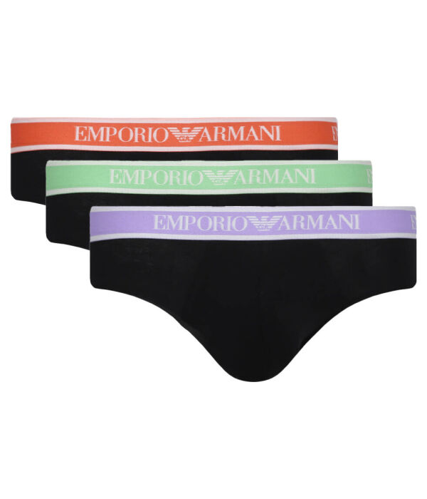 

Трусы 3 шт. Emporio Armani, черный