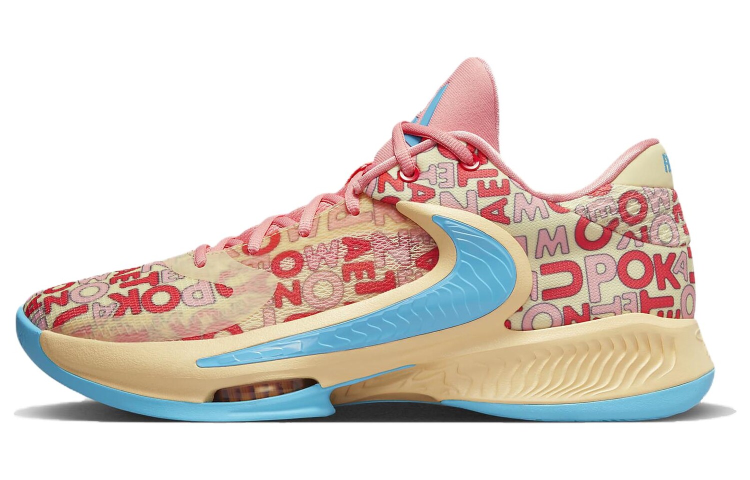 

Кроссовки Nike Zoom Freak 4 Letter Bros Vanilla Lightning