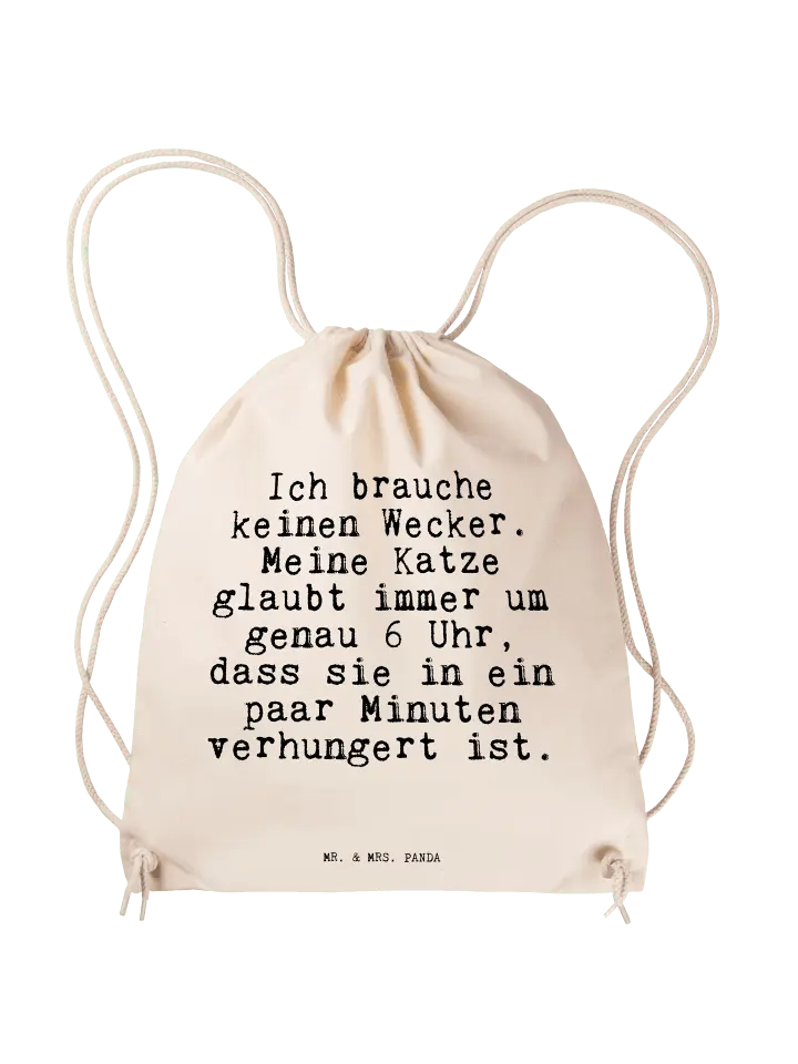 

Спортивная сумка Mr. & Mrs. Panda, кремовый