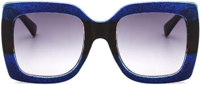 

Квадратные солнцезащитные очки для женщин, роскошные женские зеркальные солнцезащитные очки, винтажные солнцезащитные очки для вечеринок, женские очки с защитой от УФ-излучения UV400 generic, Blue Black