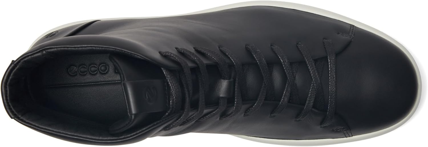 Мужские ботинки ECCO Soft 7 Premier Hi Top, черный — фото 2