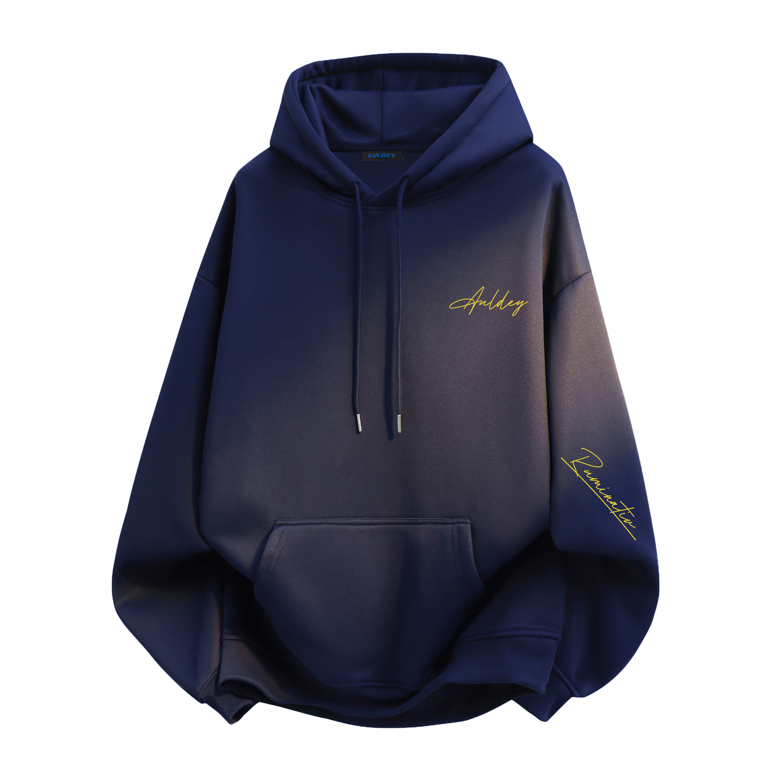 

Толстовка Unisex Hooded Moderate Heavyweight AULDEY, темно-синий