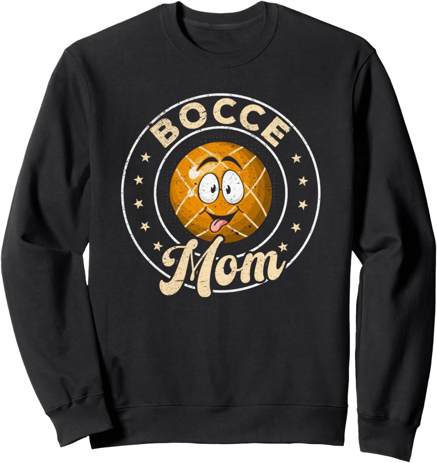 

Толстовка для мамы, играющей в бочче Bocce Ball Player Mama Boccia Player, черный