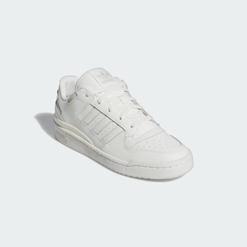 Мужские кроссовки Adidas Forum Low CL, белый/черный — фото 4