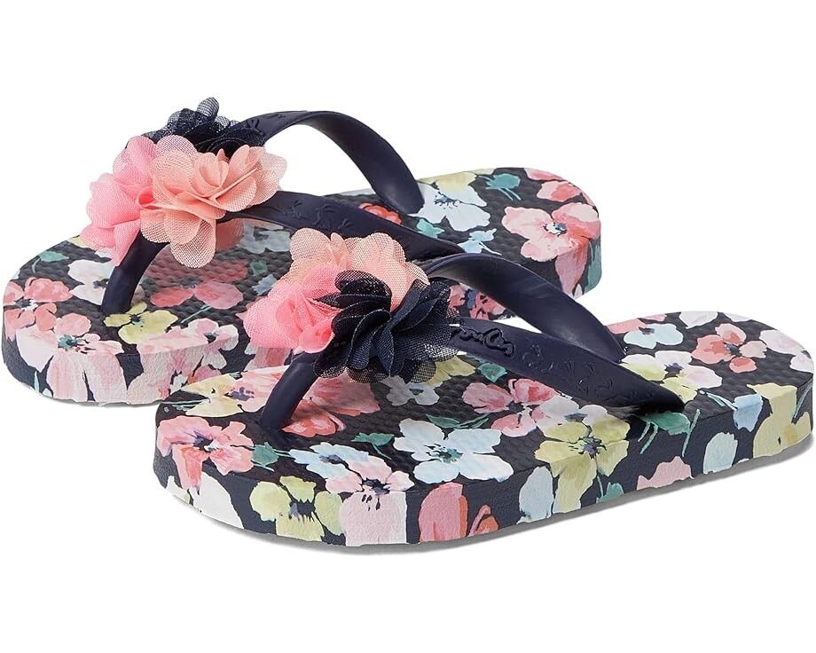 

Сандалии Joules Flip-Flop, цвет Navy Multi Floral