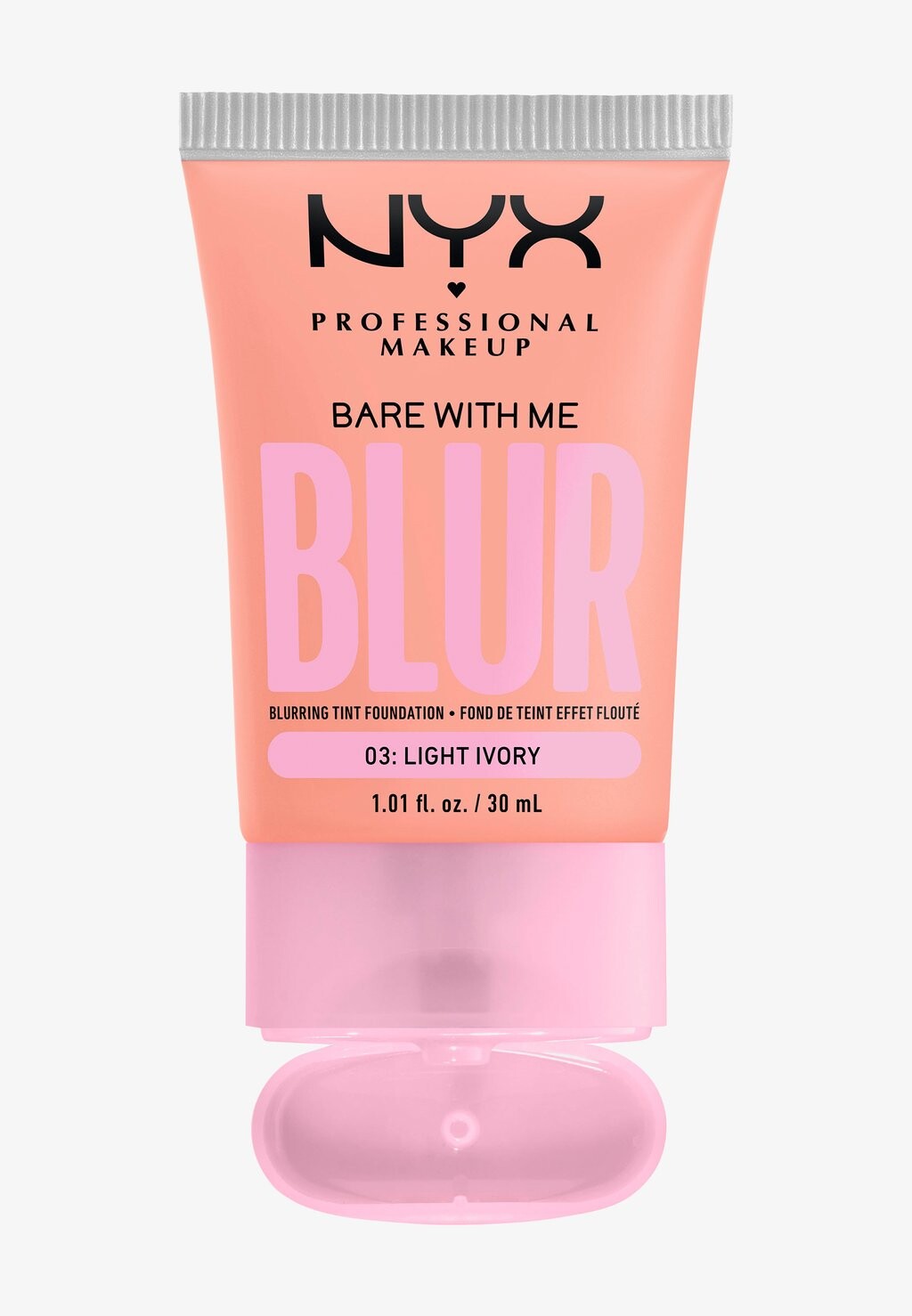 

Тональный крем BARE With ME BLUR TINT Nyx Professional Makeup, слоновая кость