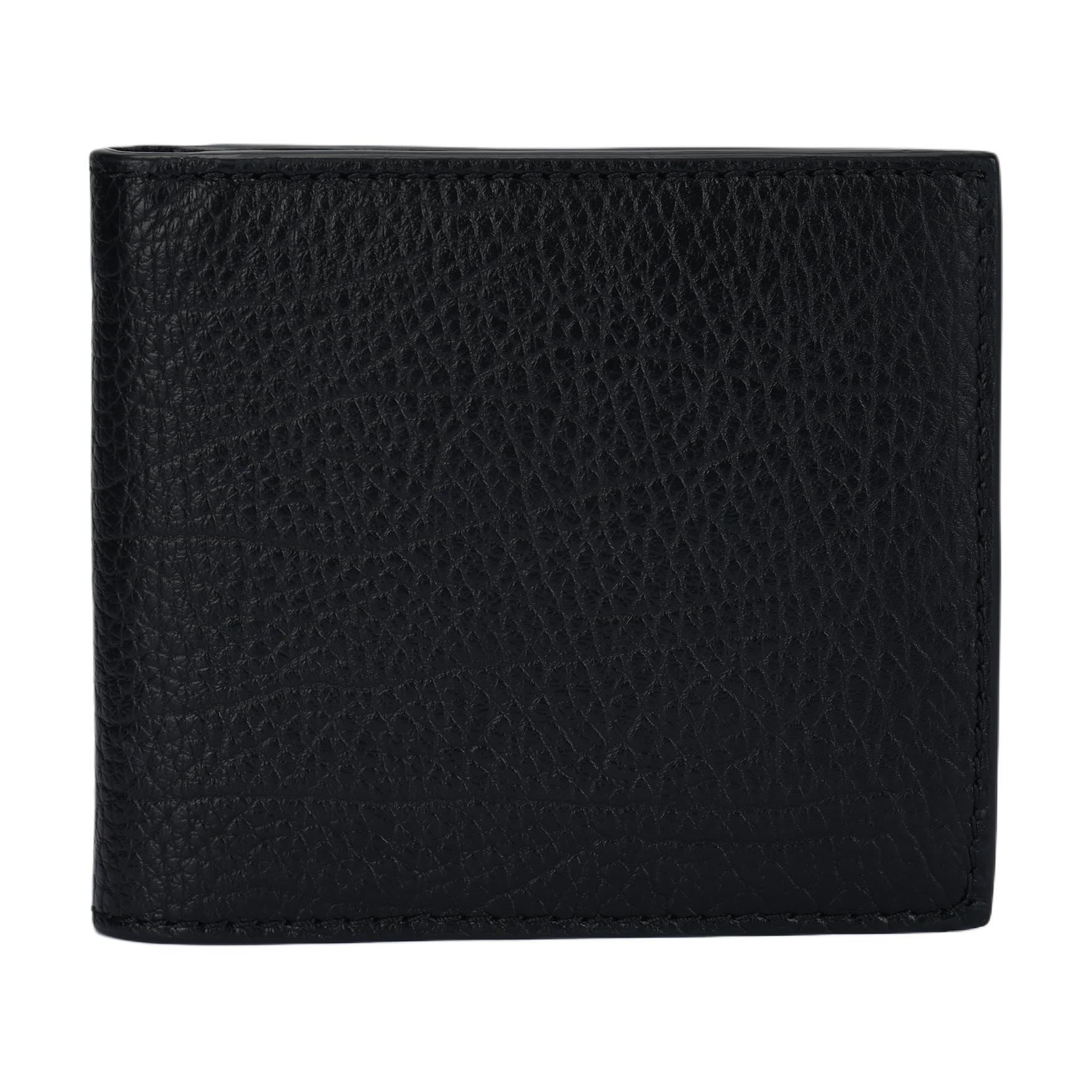 

Burberry Кожаный кошелек для мужчин Black