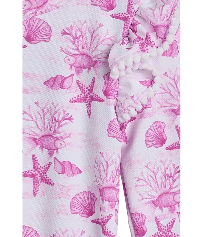 Солнцезащитный костюм с длинным рукавом Lagoon Snapper Rock Kids, Pink — фото 3
