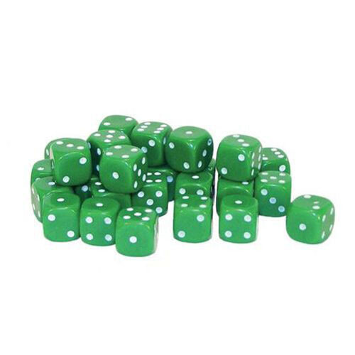 

Фигурки D6 Dice Pack – Green (30) Warlord Games