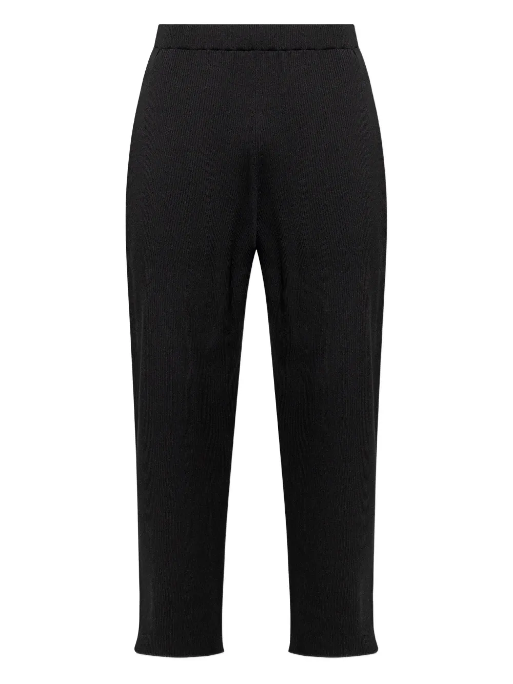 

Рифленые брюки с необработанными краями Homme Plissé Issey Miyake, черный