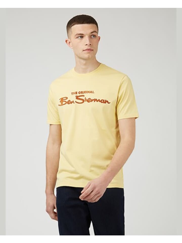 

Футболка Ben Sherman Tshirt, желтый