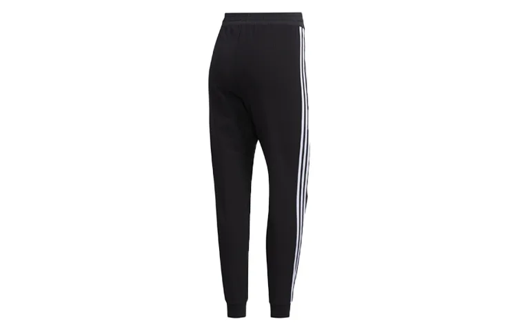 Вязаные спортивные штаны женские Adidas, Black/Carbon Black — фото 2