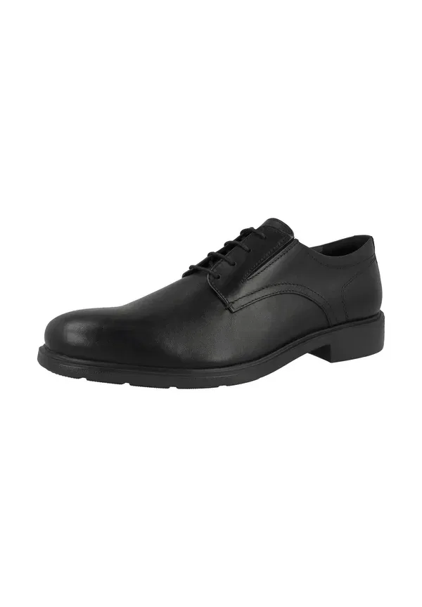 Туфли U dublin smart lace ups Geox, черный — фото 2