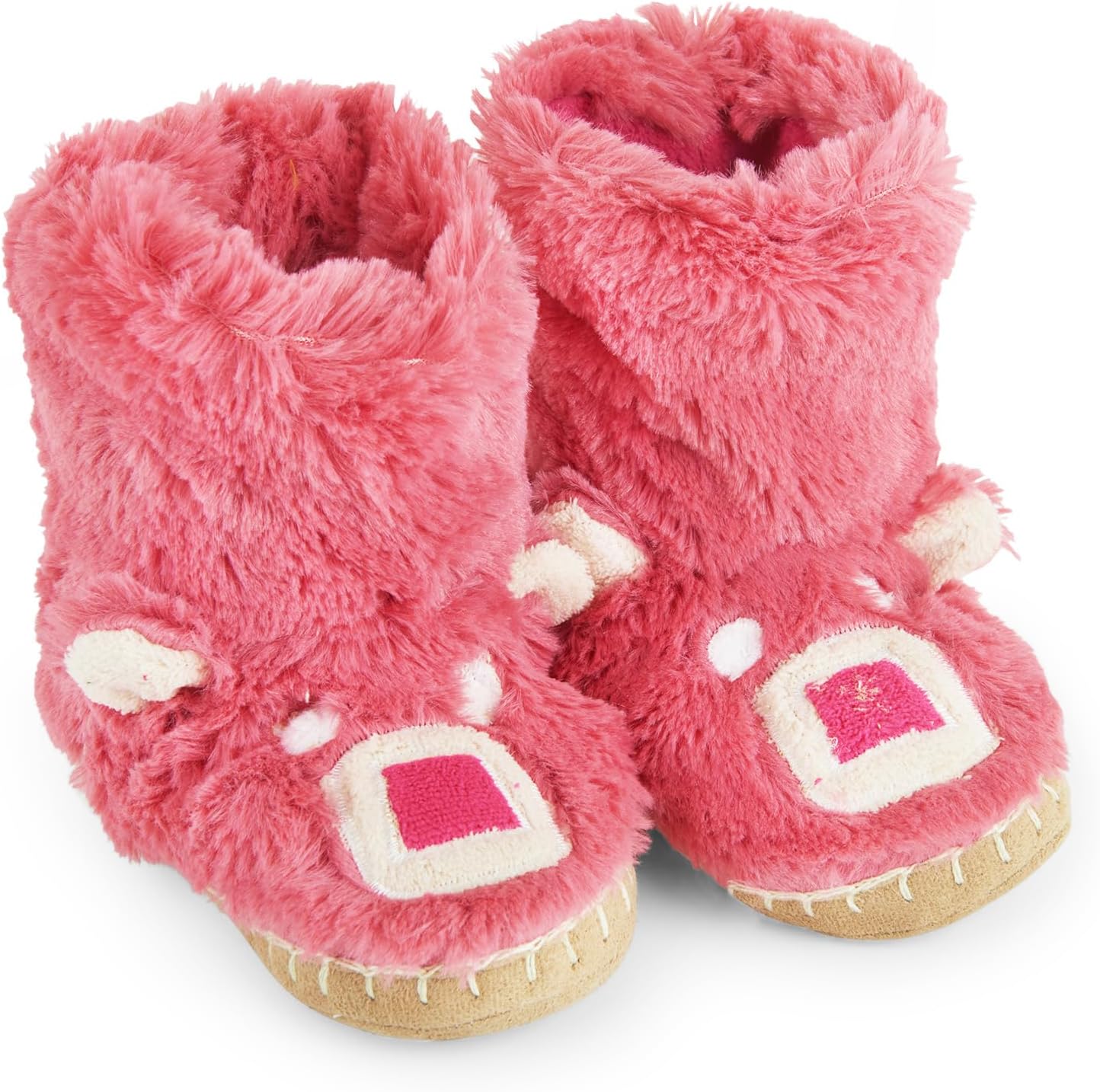 

Детские плюшевые тапочки Little Blue House унисекс, розовый