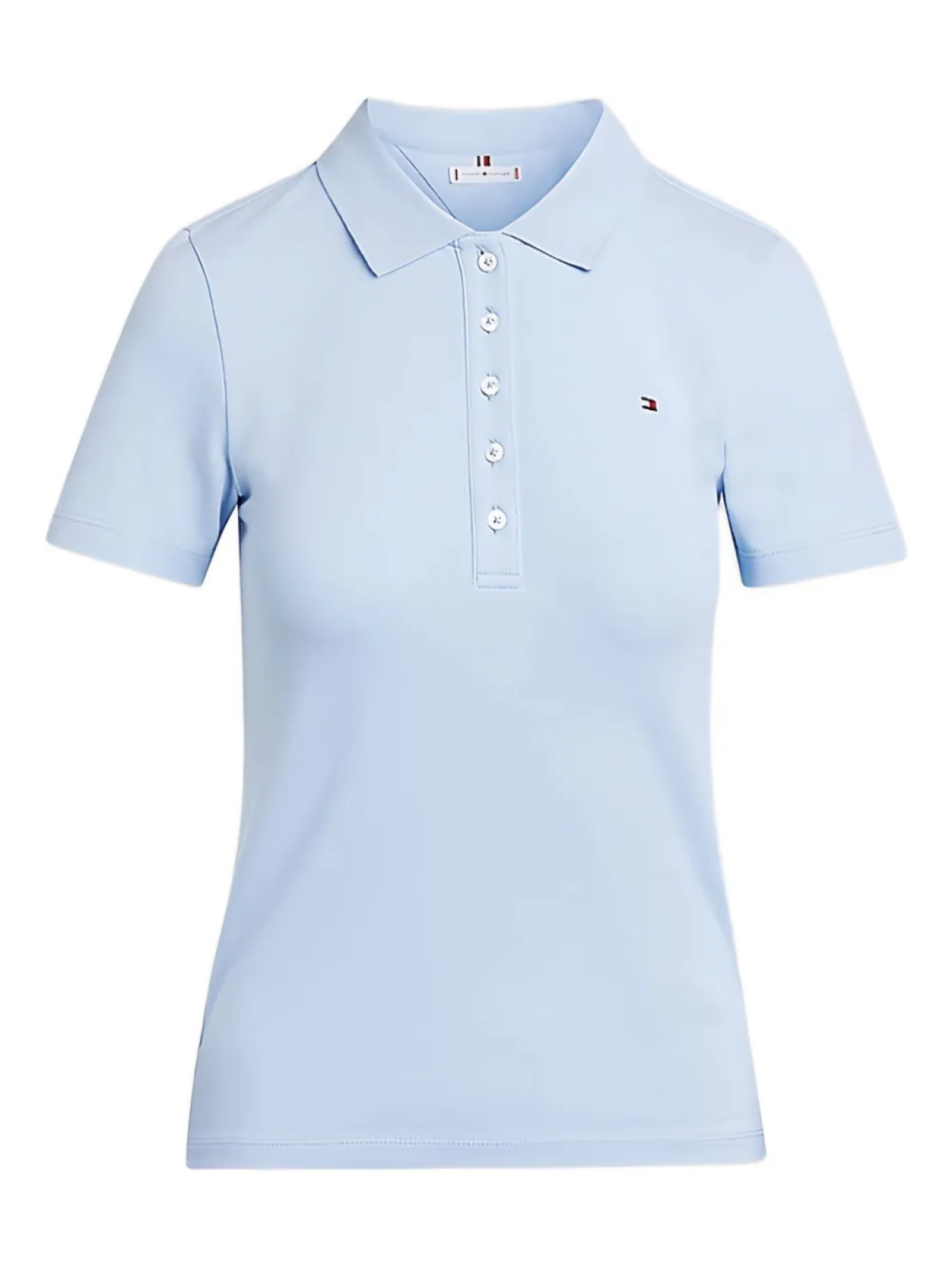 

Поло с логотипом Tommy Hilfiger, синий