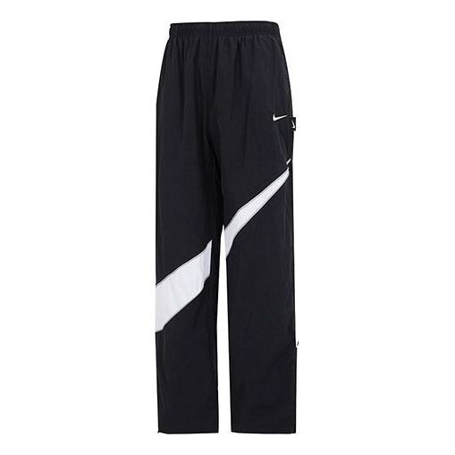 

Спортивные брюки с большой галочкой, тканые брюки Nike, черный