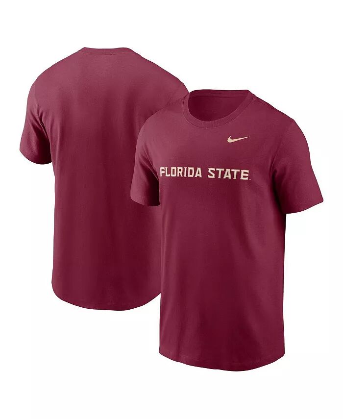 

Мужская футболка Garnet Florida State Seminoles Primetime Evergreen с надписью Nike
