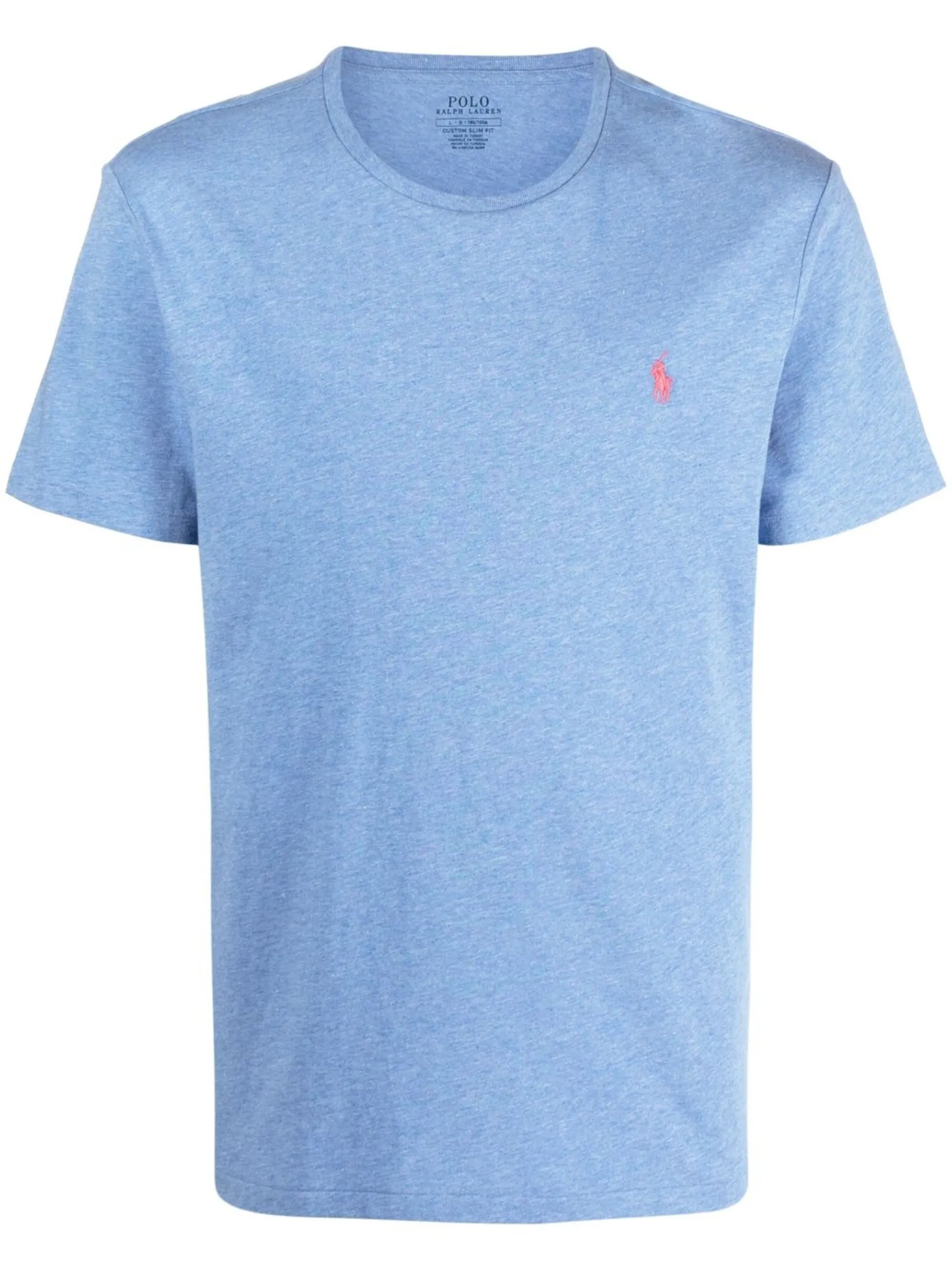 

Футболка Pony с круглым вырезом Polo Ralph Lauren, синий