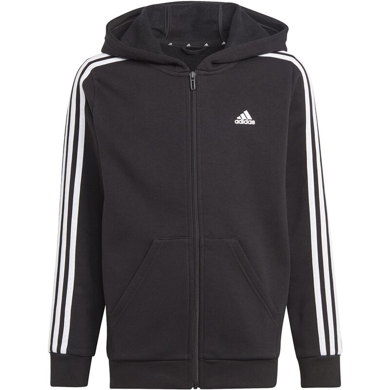 

Kapuzensweat Essentials 3-стрейфеновый флис Adidas, черный