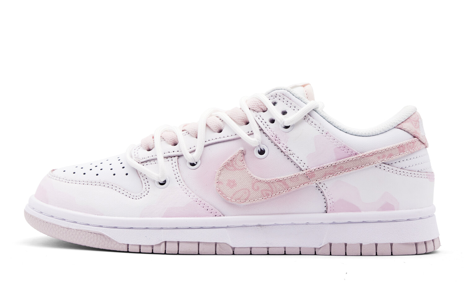 

Кроссовки для скейтбординга Dunk женские, низкие, розовый Nike, розовый