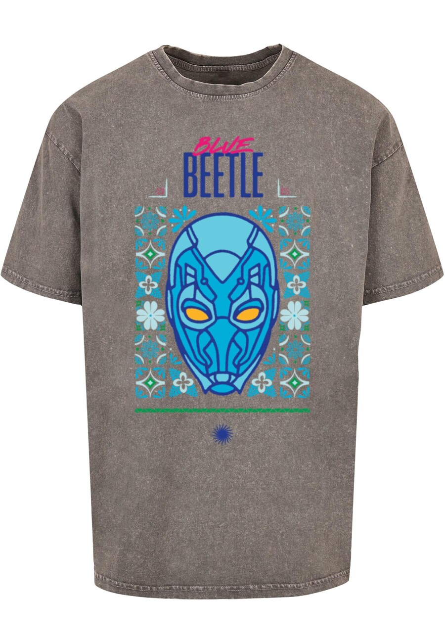 

Рубашка ABSOLUTE CULT Blue Beetle - Helmet, серо-коричневый