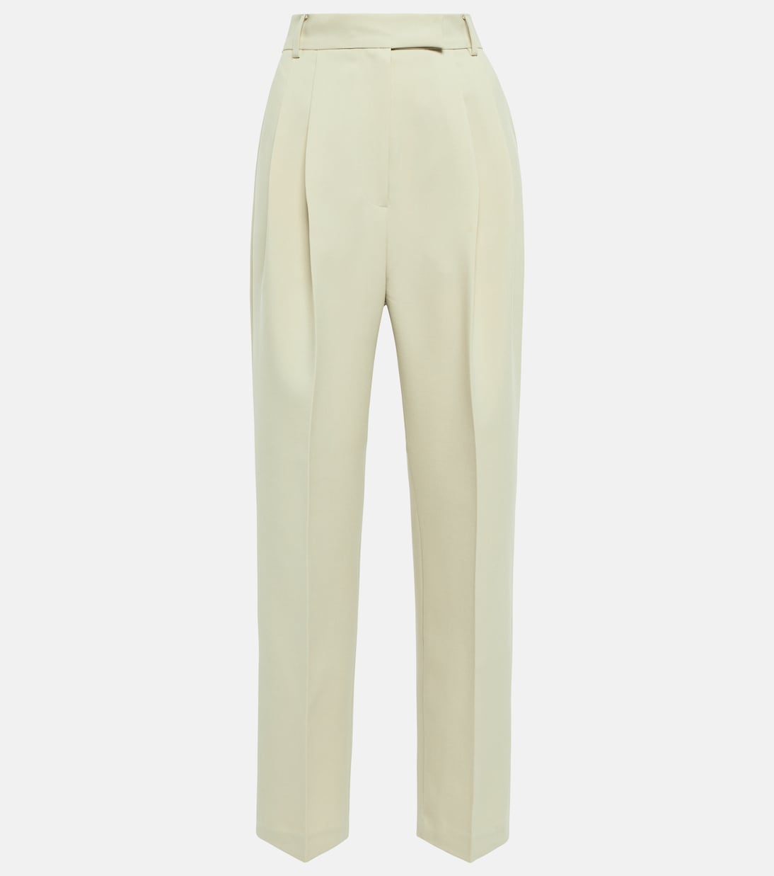 

Брюки Bea twill с высокой талией The Frankie Shop, Melon