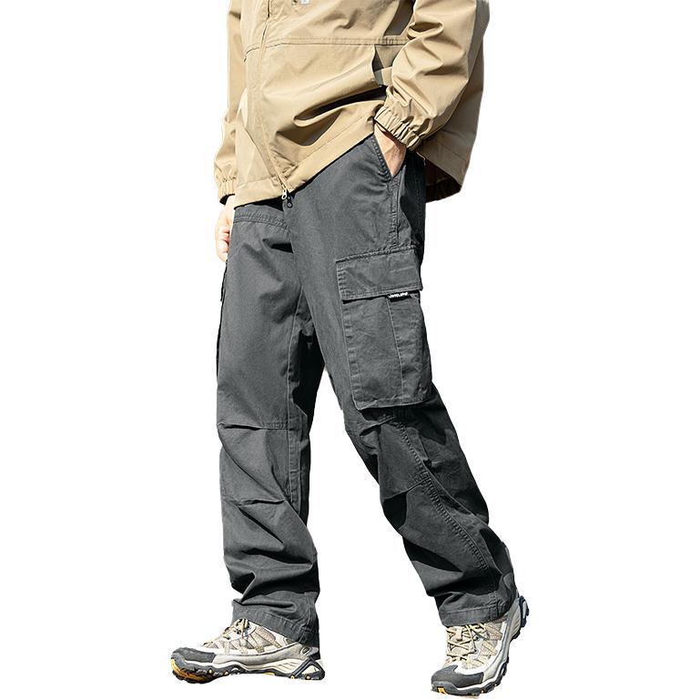 

Классические повседневные брюки Unisex Jeep, темно-серый