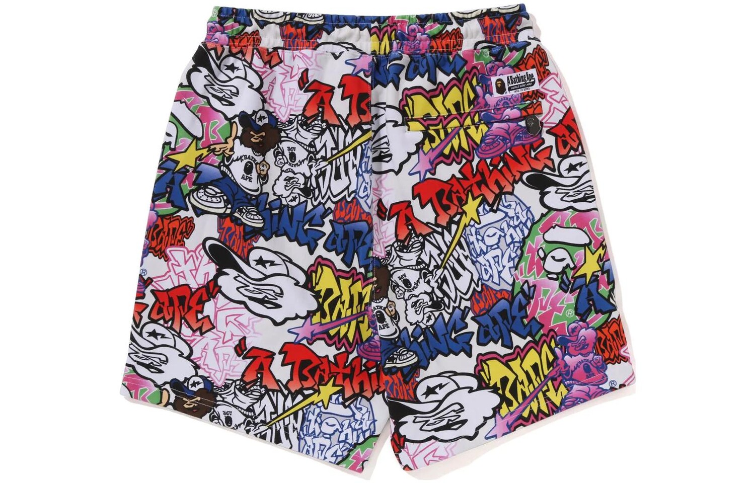 Повседневные шорты мужские многоцветные A Bathing Ape, цвет Multicolor — фото 2