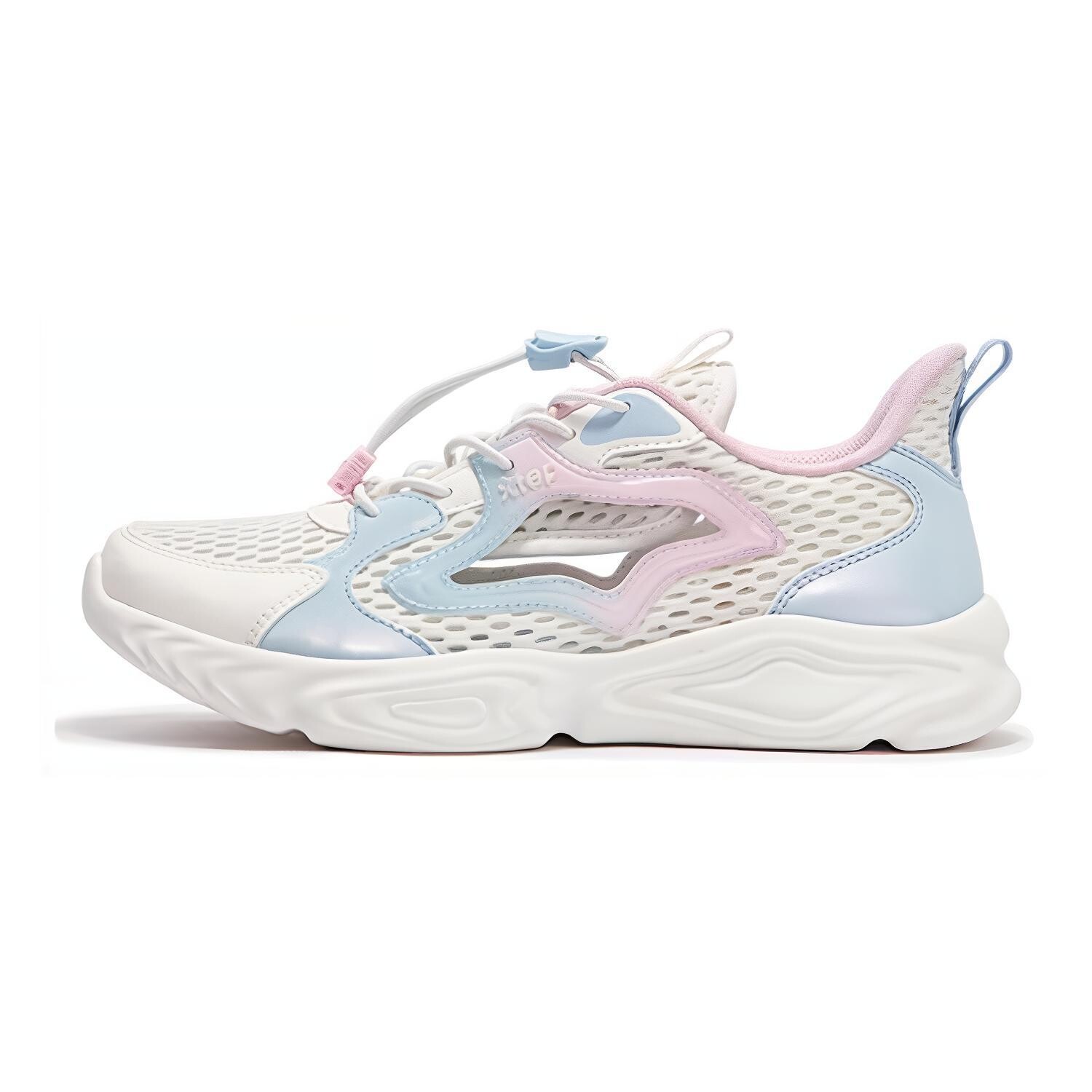 

Детские кроссовки GS Low-top Белые/Синие/Розовые Xtep, белый/синий/розовый