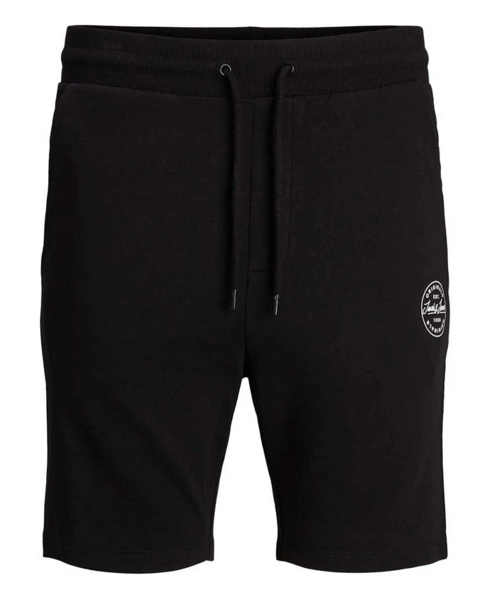 

Короткие шорты с изображением акулы Jack & Jones, черный