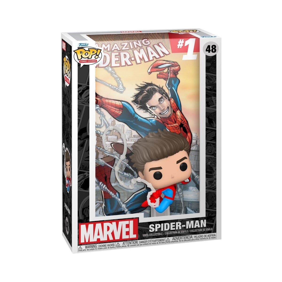 

Funko POP! Обложки комиксов, коллекционная фигурка, Marvel, Человек-Паук, 48 лет