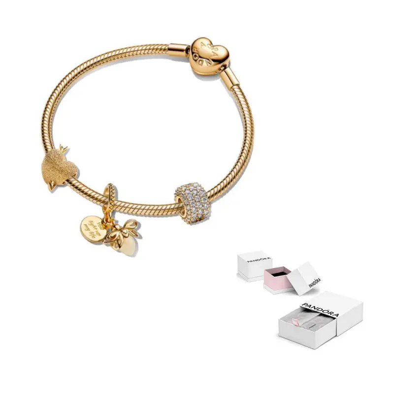 

Pandora Стеклянные браслеты для женщин gold