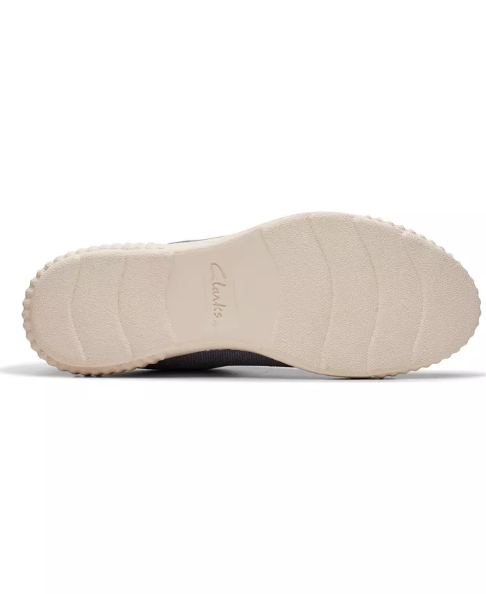 Женские кроссовки Caroline Echo Slip On Clarks, синий — фото 4