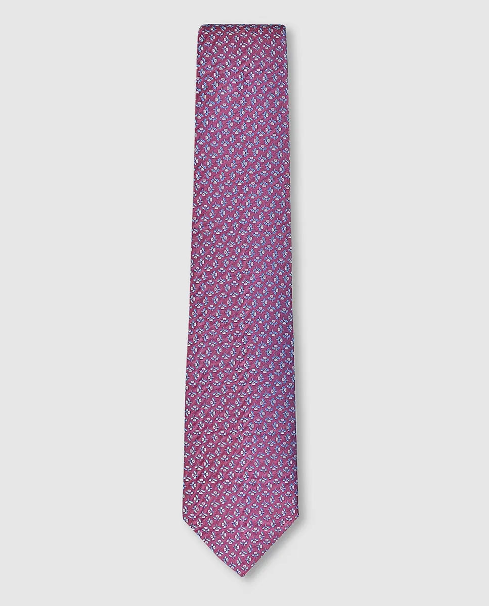 

Мужской шелковый галстук Miguel Bellido, красный