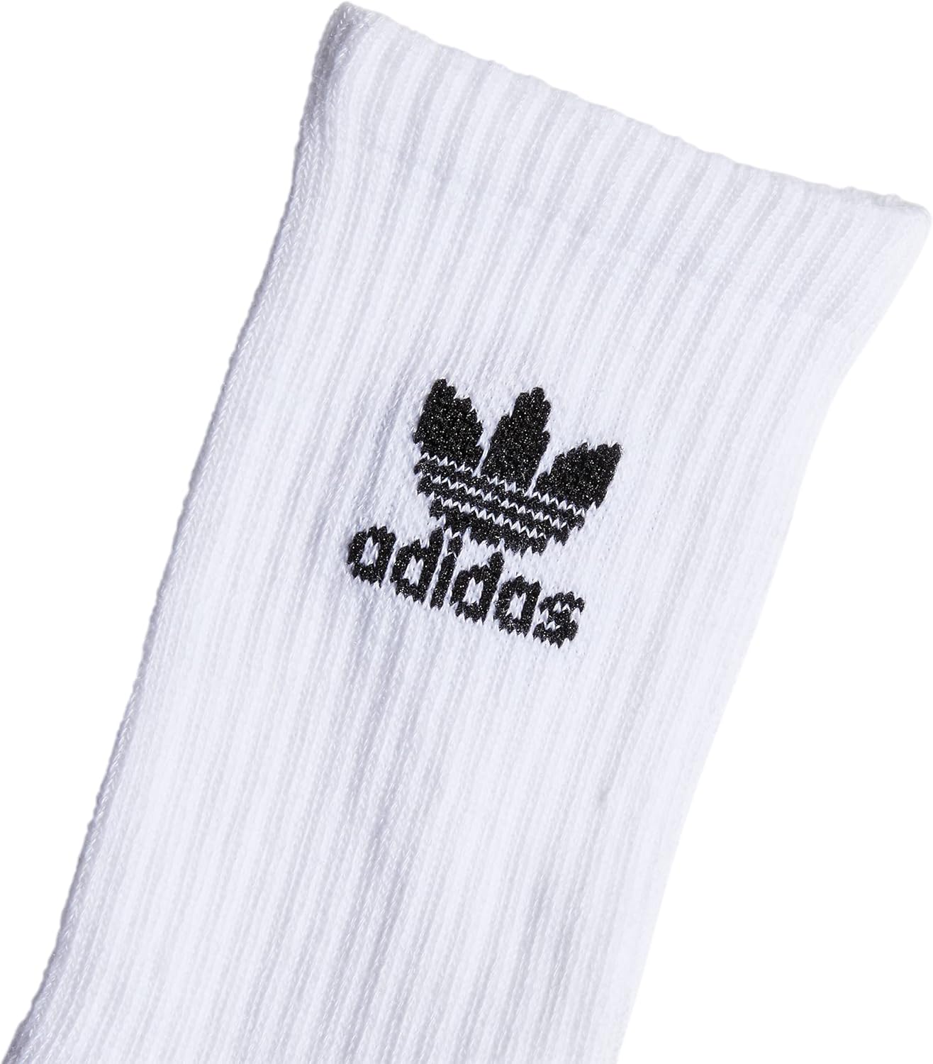 Детские спортивные носки Adidas Originals Unisex с мягкой подошвой, размер OG (6 пар), прочные, дышащие, White/Black/Og — фото 3