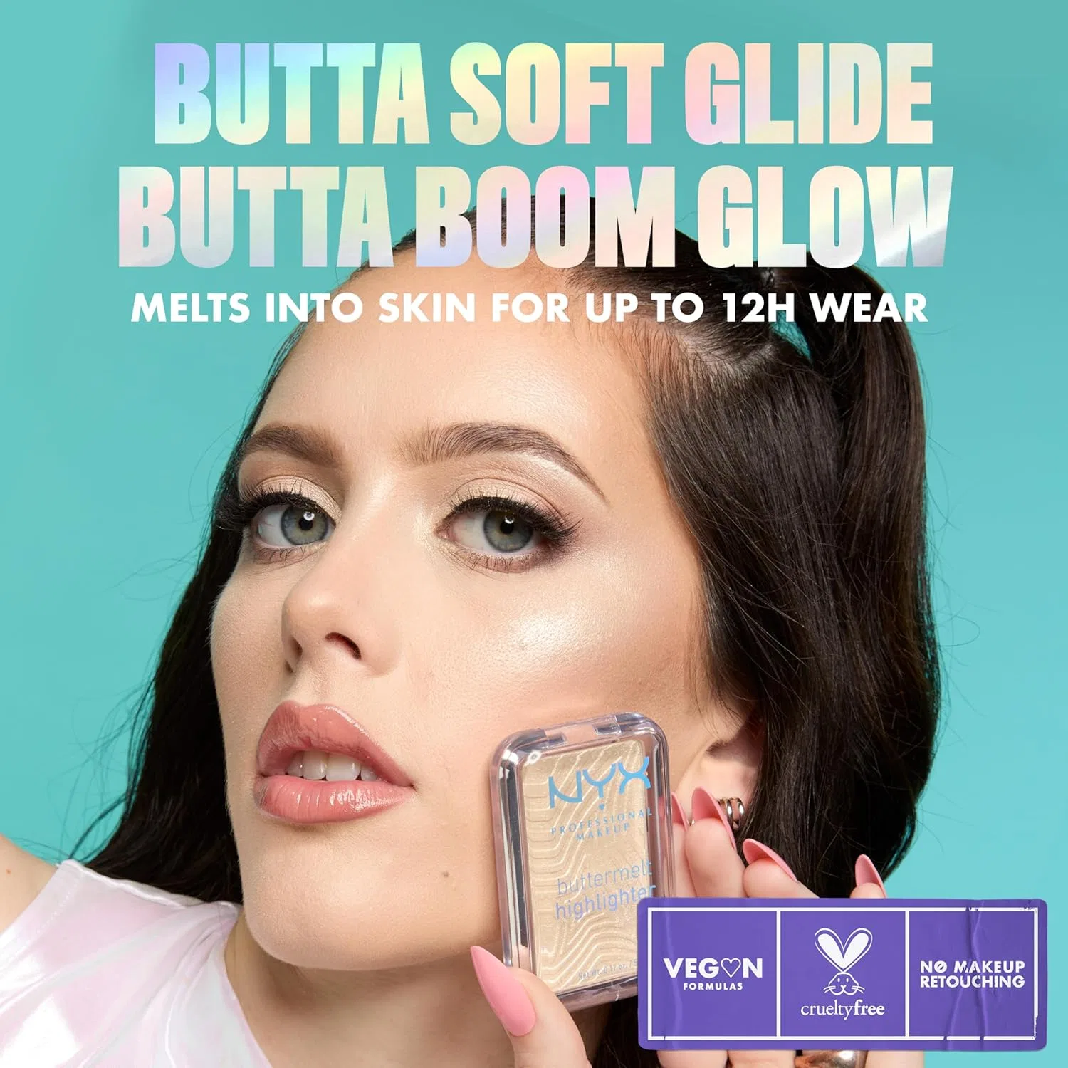 Хайлайтер для лица «Butta Than Gold» от NYX Professional Makeup Nyx Professional Makeup — фото 3
