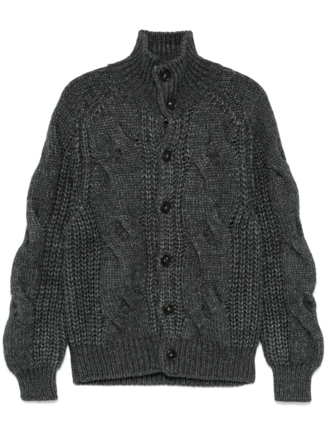 

Canali кардиган с эффектом меланжа, серый